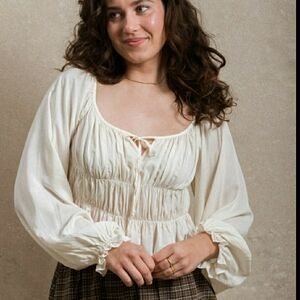 Neuflora Carrington Elegant Cream Peasent Blouse